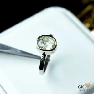 Natural Citrine 2.04G Silver Ring