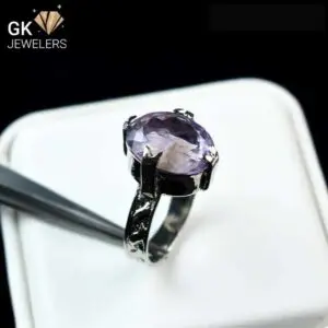 Amethyst Silver Ring 5.70GM