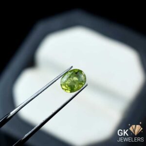 Peridot Stone 1.25 Carat