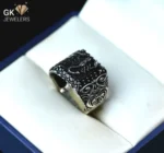 Turkish Ring – 925 Pure Silver – Size 21