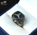 Turkish Ring – 925 Pure Silver – Size 24