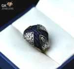 Turkish Ring – 925 Pure Silver – Size 25