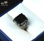 Turkish Ring – 925 Pure Silver – Size 20