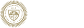 GIA logo emblem with 'GIA' text next to it, symbolizing gemstone certification and authenticity