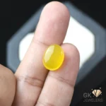 NATURAL CHALCEDONY-YELLOW AQEEQ 9.45 CARAT