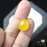 NATURAL CHALCEDONY-YELLOW AQEEQ 12.60 CARAT