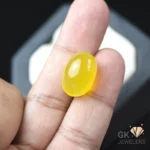 NATURAL CHALCEDONY-YELLOW AQEEQ 22.35 CARAT