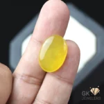 NATURAL CHALCEDONY-YELLOW AQEEQ 14.10 CARAT