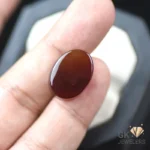 NATURAL CARNELIAN-YEMENI AQEEQ 16.85 CARAT