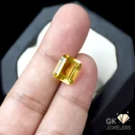NATURAL GOLDEN CITRINE-SUNELA- 5.00 CARAT