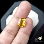 NATURAL GOLDEN CITRINE-SUNELA- 4.85 CARAT