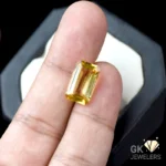 NATURAL GOLDEN CITRINE-SUNELA- 6.05 CARAT