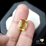 NATURAL GOLDEN CITRINE-SUNELA- 7.75 CARAT