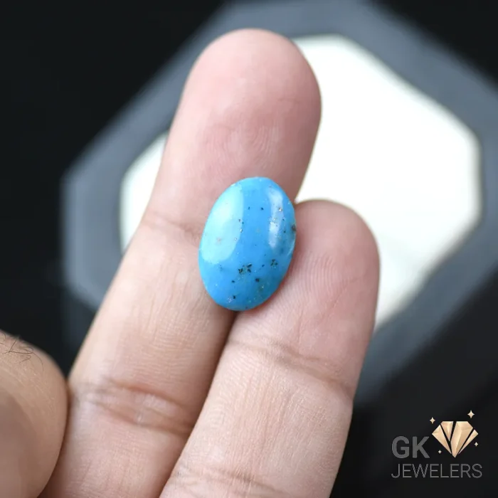 NATURAL SHAJRI FEROZA-TURQUOISE 6.20 CARAT - Image 1