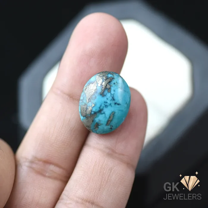 NATURAL SHAJRI FEROZA-TURQUOISE 16.30 CARAT - Image 1