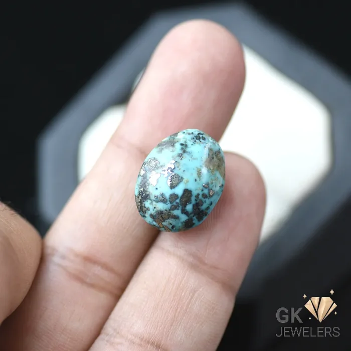 NATURAL SHAJRI FEROZA-TURQUOISE 17.15 CARAT - Image 1
