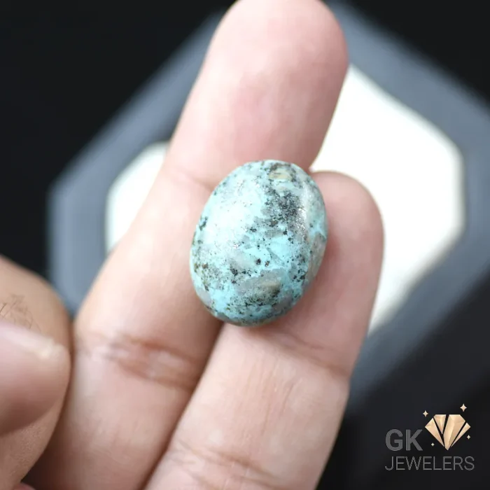 NATURAL SHAJRI FEROZA-TURQUOISE 18.75 CARAT - Image 1