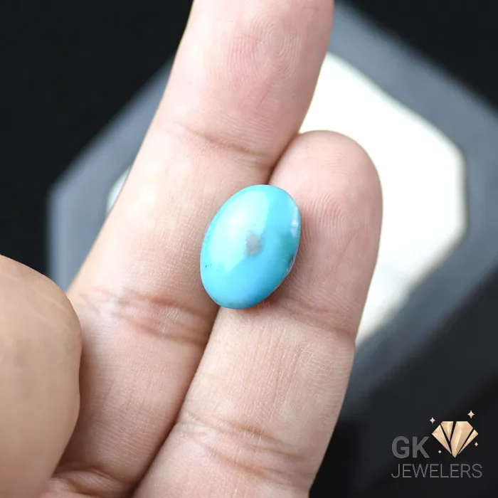 NATURAL SHAJRI FEROZA-TURQUOISE 6.10 CARAT - Image 1