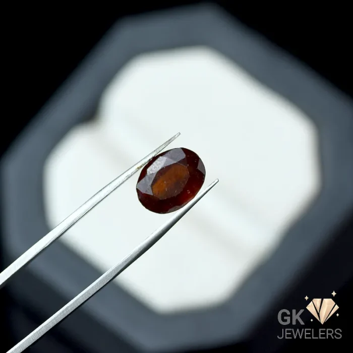 NATURAL HESSONITE GARNET 4.80 CARAT - Image 1