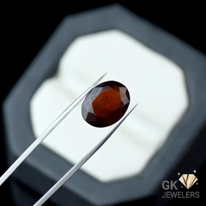 NATURAL HESSONITE GARNET 6.85 CARAT - Image 1