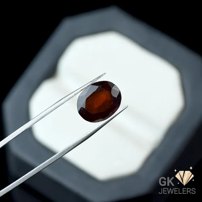 NATURAL HESSONITE GARNET 6.50 CARAT - Image 1