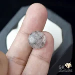 NATURAL BLACK MUH E NAJAF STONE - TOURMALINATED QUARTZ - 5.05 CARAT