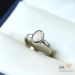 NATURAL OPAL 925 PURE SILVER RING-SIZE 16