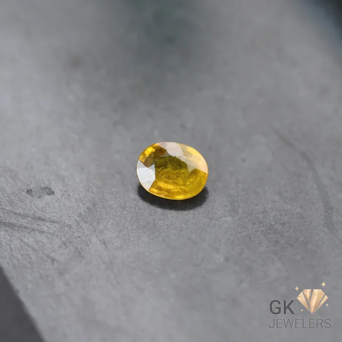 NATURAL YELLOW SAPPHIRE-PUKHRAJ- 2.05 CARAT - Image 1