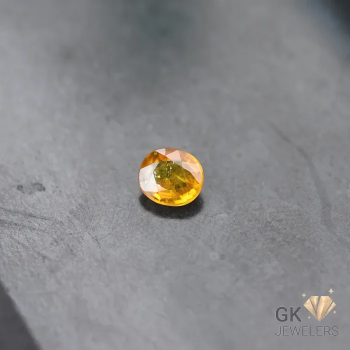 NATURAL YELLOW SAPPHIRE-PUKHRAJ- 1.90 CARAT - Image 1