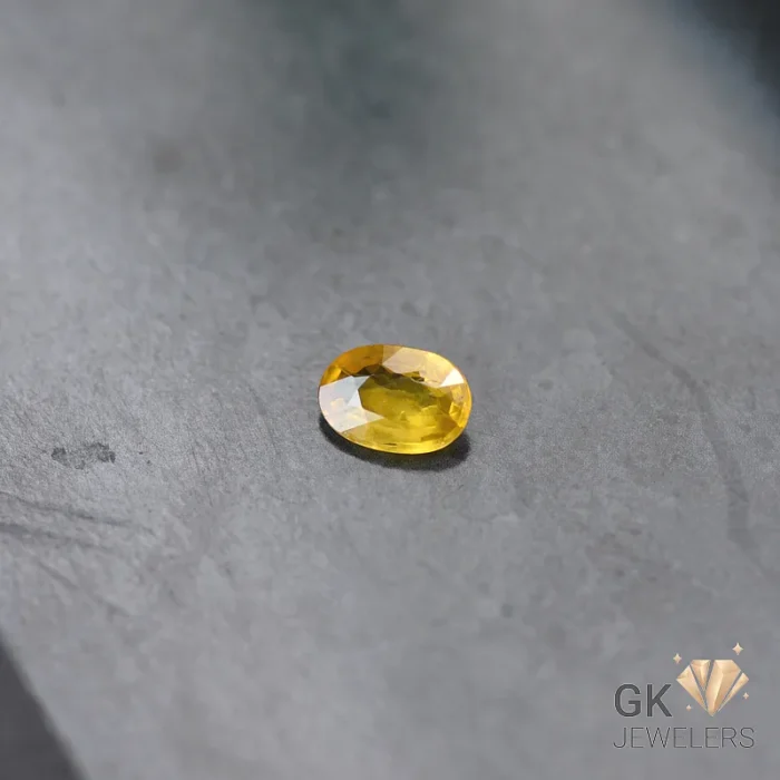 NATURAL YELLOW SAPPHIRE-PUKHRAJ- 1.30 CARAT - Image 1