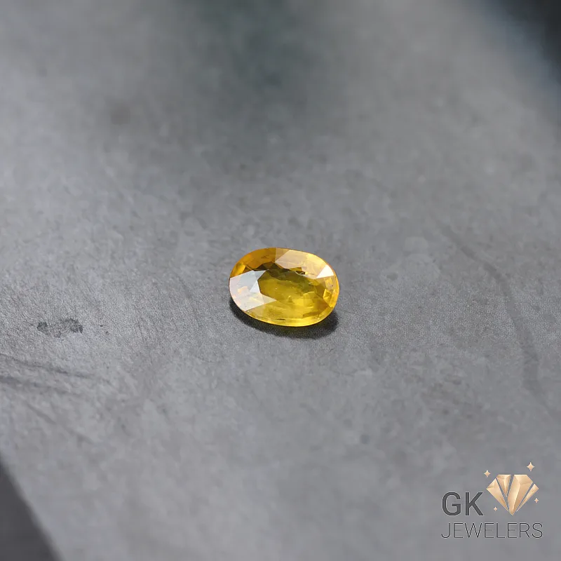 YSP-68 NATURAL YELLOW SAPPHIRE-PUKHRAJ- 1.30 CARAT - Image 1