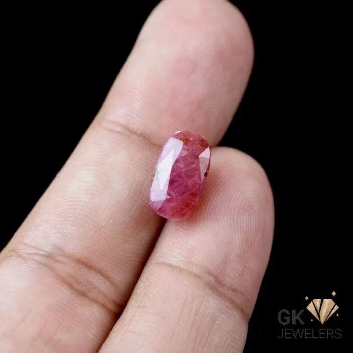 NATURAL QABUL RUBY-YAQOOT STONE- 7.70 CARAT - Image 1