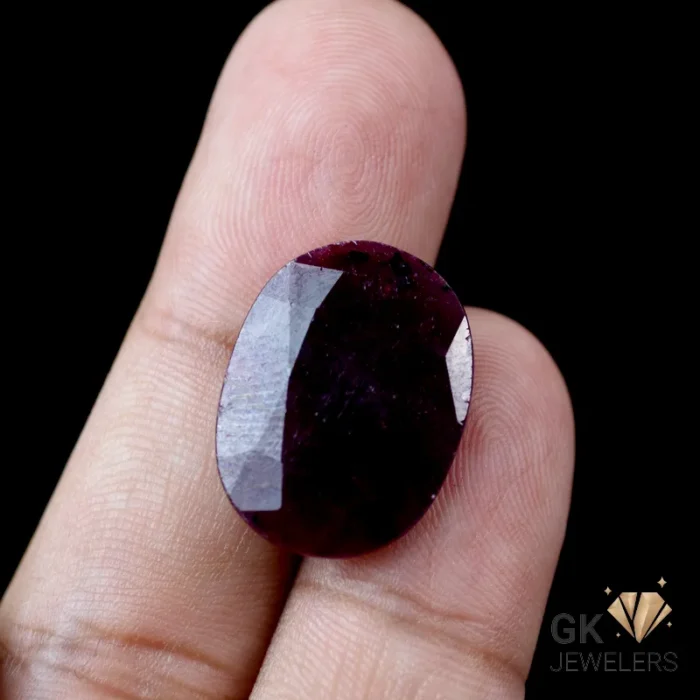 NATURAL KASHMIR RUBY-YAQOOT STONE- 20.15 CARAT - Image 1