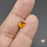 NATURAL YELLOW SAPPHIRE-PUKHRAJ- 1.45 CARAT