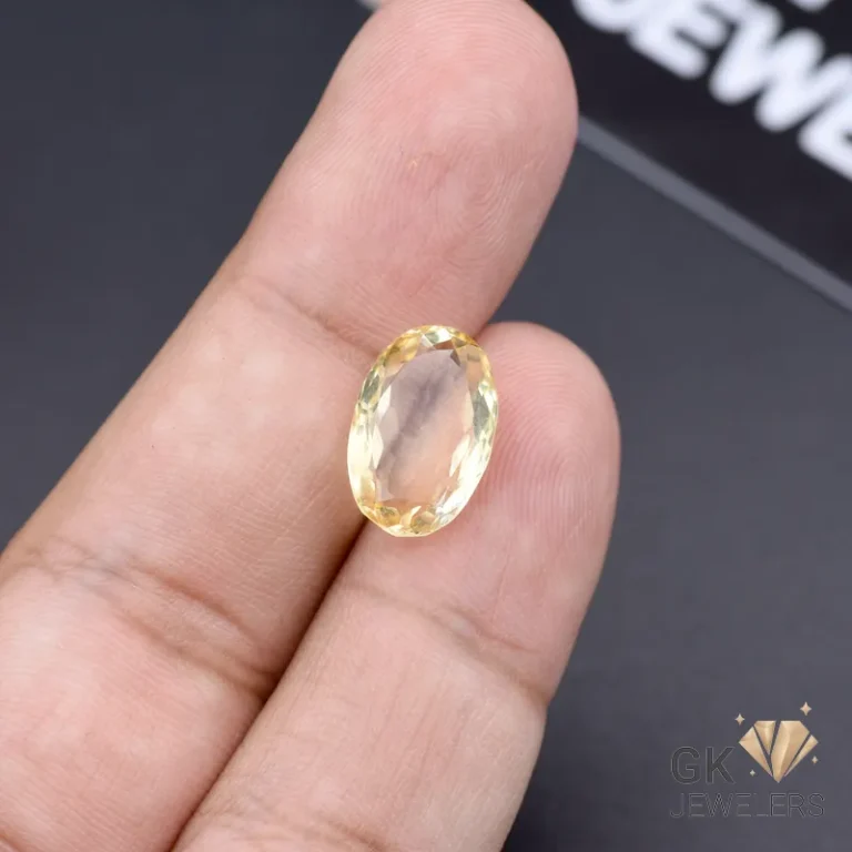 Natural African Citrine Gemstone 4.95 Carat