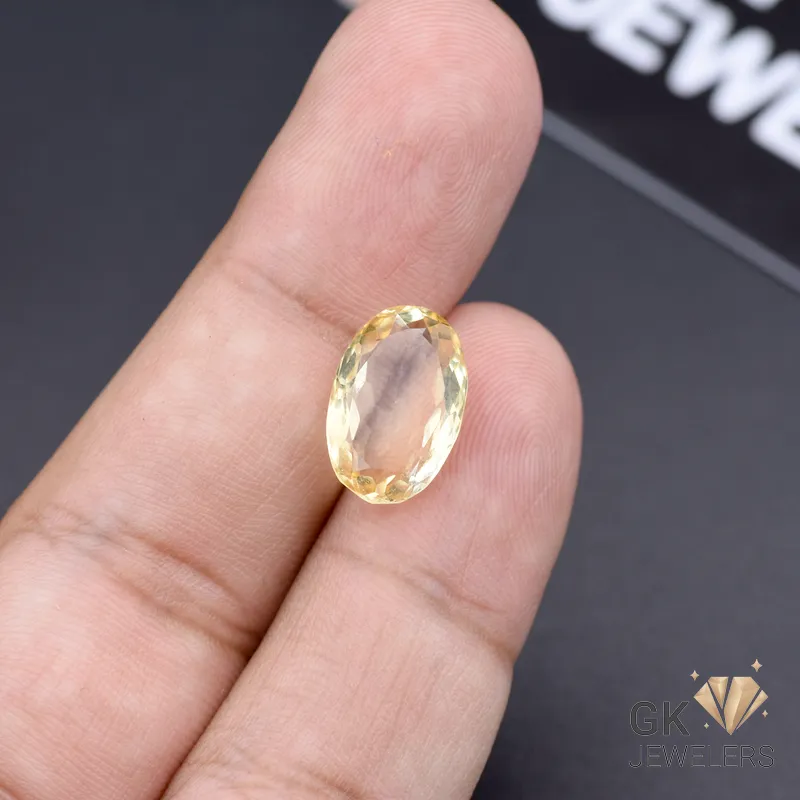 Natural African Citrine Gemstone 4.95 Carat