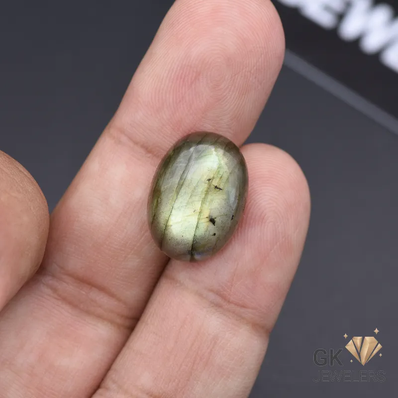 Oval Cut African Labradorite Gemstone 11.60ct