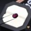 natural almandine garnet 3.15ct purplish red stone, GK Jewelers Pakistan authentic gemstone photo