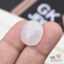 natural quartz 22.50ct white oval stone, GK Jewelers Pakistan authentic gemstone photo