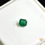 natural emerald 1.59ct green emerald cut stone, GK Jewelers Pakistan authentic gemstone photo