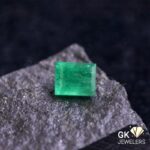 natural emerald 1.61ct green emerald cut stone, GK Jewelers Pakistan authentic gemstone photo