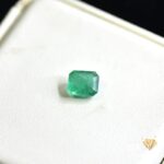 natural emerald 1.73ct green emerald cut stone, GK Jewelers Pakistan authentic gemstone photo