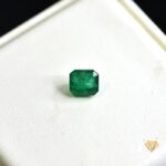 natural emerald 2.02ct green emerald cut stone, GK Jewelers Pakistan authentic gemstone photo