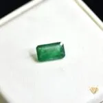 natural emerald 2.26ct green emerald cut stone, GK Jewelers Pakistan authentic gemstone photo