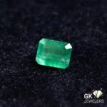 natural emerald 2.47ct green emerald cut stone, GK Jewelers Pakistan authentic gemstone photo