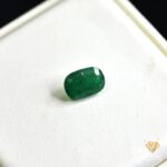 natural emerald 2.65ct green oval cut stone, GK Jewelers Pakistan authentic gemstone photo