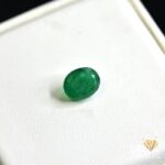 Natural Emerald (Zamarud) 2.78ct Green, Oval, Swat (Pakistan)