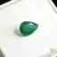 natural emerald 4.37ct green pear stone, GK Jewelers Pakistan authentic gemstone photo