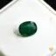 natural emerald 6.14ct green oval stone, GK Jewelers Pakistan authentic gemstone photo