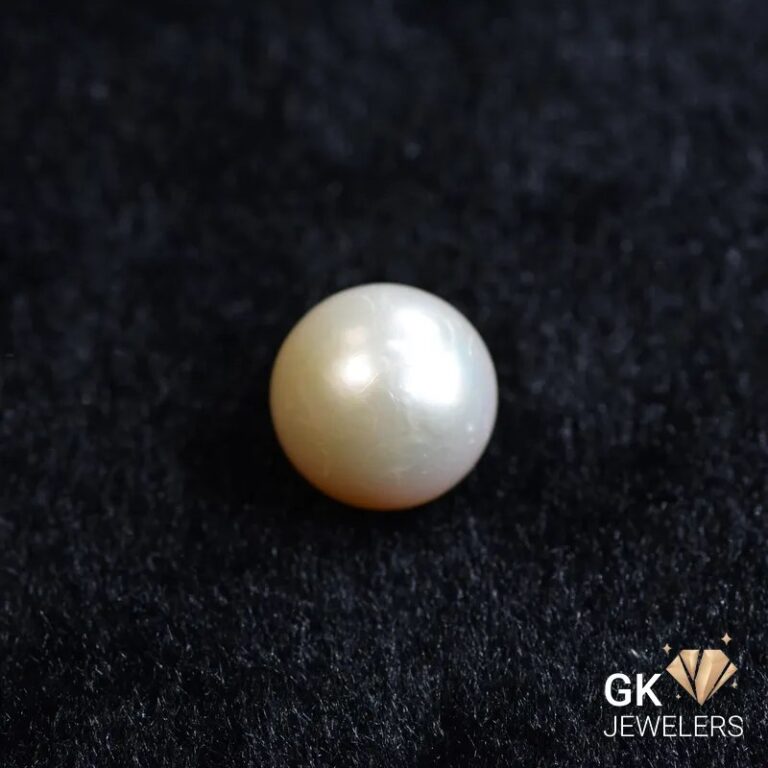 natural south sea pearl 12.85ct round stone, GK Jewelers Pakistan authentic gemstone photo